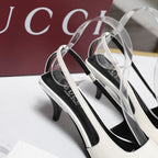 GG Cruise 2026 Slingback 55mm White Sheepskin 601089