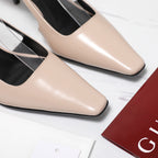 GG Cruise 2026 Slingback 55mm Light Beige Sheepskin 601090