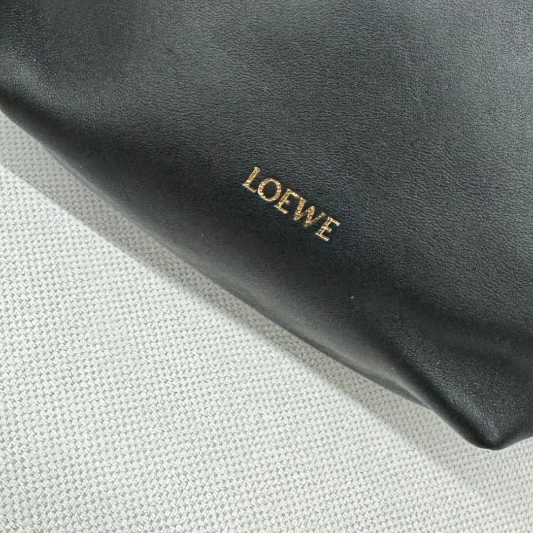 Loewe Flamenco Purse 23 Black Lambskin Ghw