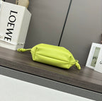 Loewe Flamenco Purse 23 Lime Lambskin Ghw