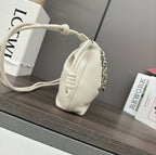 Loewe Flamenco Purse 23 White Lambskin Shw