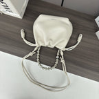 Loewe Flamenco Purse 23 White Lambskin Shw