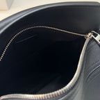 Loewe 2025 Puzzle Biker Bag Black Cowhide 274653