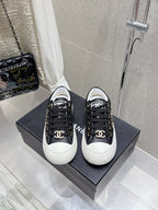 CC Sneaker Black cowhide  204661