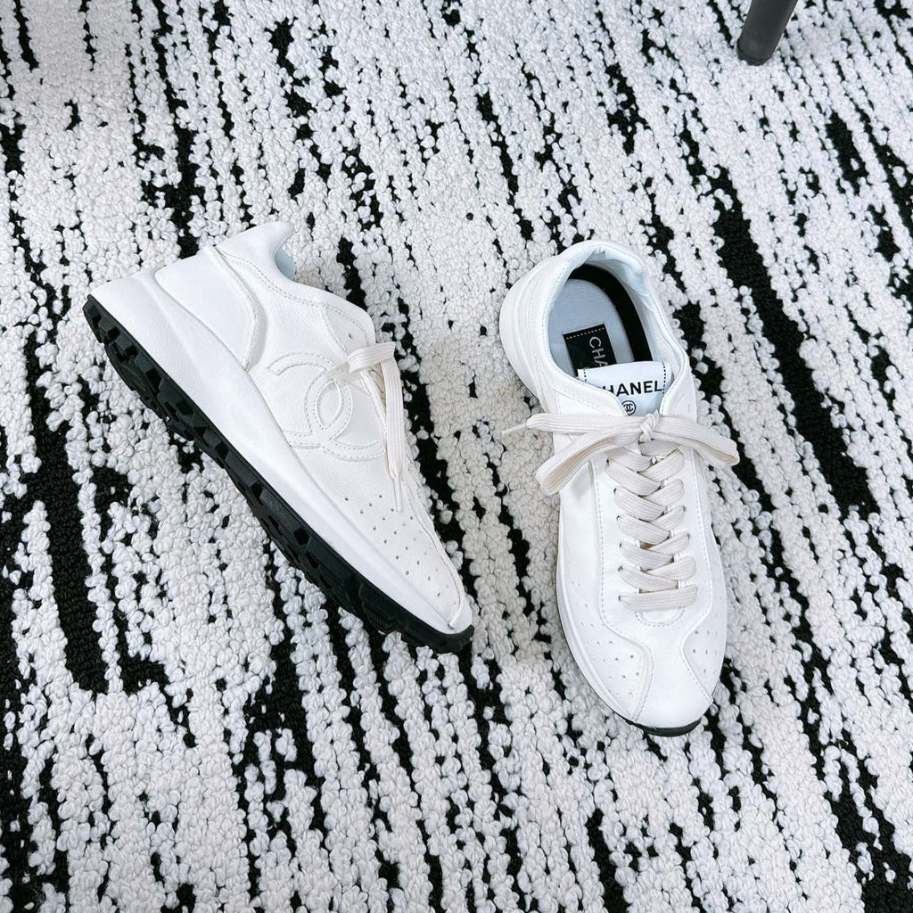 CC Sneaker 35mm In White Soft Cowhide 144691