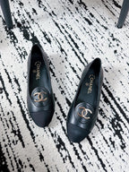 CC SS 2026 Pre Moccasin Black Calfskin 628282