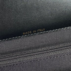 CC 24B Trendy Bag 18.5cm Black Lambskin Gold Hardware