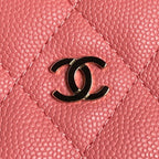 CC 25C Hobo Bag 21.5cm Top Handle Dark Pink Grained Calfskin