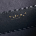 CC 25C Hobo Bag 40cm Black Suede