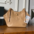 Chanel 2025 Bag 28cm Beige Calfskin 318241