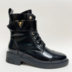 LV Citizen Boots Glossy Black Cowhide