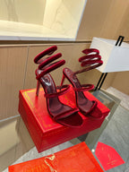 RC Sandals Red 0rigin@l Velvet Sheepskin 341989
