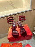 RC Sandals Red 0rigin@l Velvet Sheepskin 341989