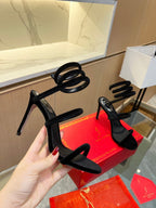 RC Sandals Black 0rigin@l Velvet Sheepskin 341992