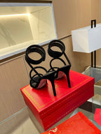 RC Sandals Black 0rigin@l Velvet Sheepskin 341992