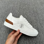 HM Men's Get Sneaker White Calfskin 336085