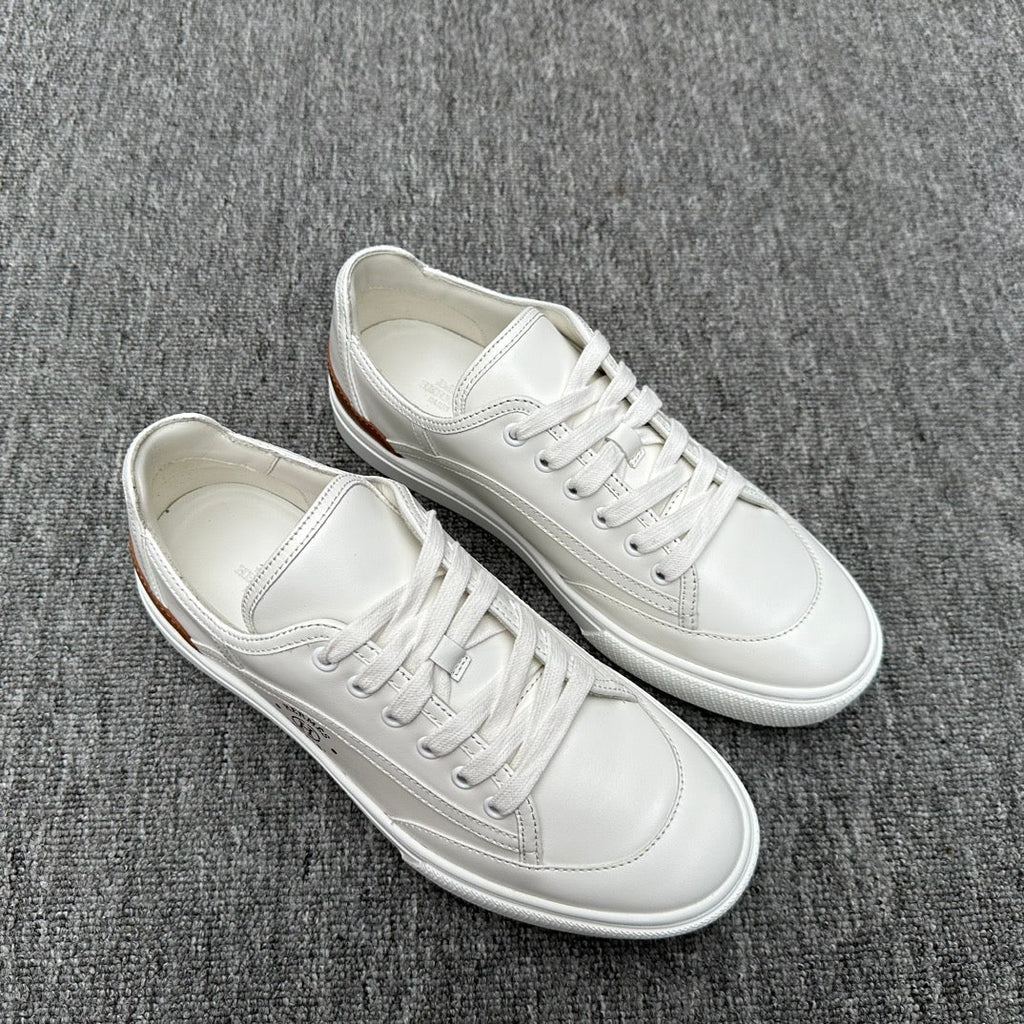 HM Men's Get Sneaker White Calfskin 336085