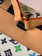 LV Christopher Large Backpack White Monogram Canvas