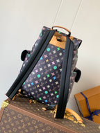 LV Christopher Large Backpack Multicolor Monogram Canvas