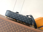 LV M46457 Porte-Documents Voyage NM Black Monogram Eclipse Canvas