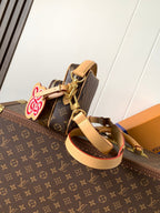 LV Nil Crossbody Bag 27.5cm Brown Monogram Reverse & Damier Canvas