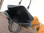 LV Porte-Documents Voyage Black Damier Infini leather