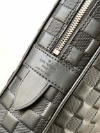LV Porte-Documents Voyage Black Damier Infini leather