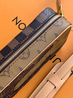 LV Trocadéro Bag Brown Boro Monogram Landscape canvas & Cowhide