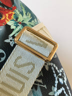 LV M24992 Surfin' Rush Bumbag Navy Blue Monogram Canvas & Calfskin GHW