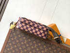 LV N40797 Nil Messenger Bag 25cm Damier Canvas & Leather Trim GHW