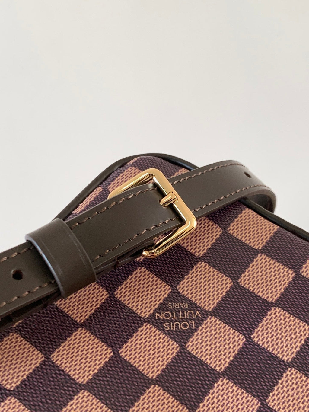 LV Amazone Cross-body Bag 13.5cm Brown Damier Phriendship Canvas