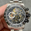 Rolex Daytona 40mm Silver Black