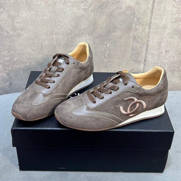 CC 26P Sneakers Grey-Brown Suede 682523