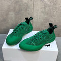 LOEW 26s Grip Sneaker Teal Green Suede Sheepskin 682762