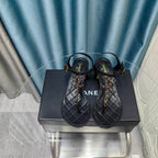 cc thong sandal 40 black calfskin