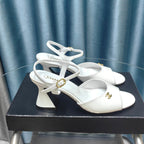 cc slingbacks sandal 85 white patent calfskin