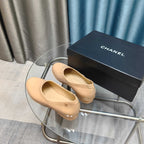 CC 25C Loafer Beige Patent Calfskin