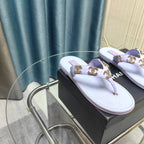CC 25 Thong Sandal Diamond CC Logo