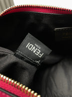 FENDIGRAPHY MEDIUM 29 IN BRIGHT PINK SMOOTH LAMBSKIN GOLD HARDWARE