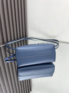 BY THE WAY MINI 18 IN AEGEAN BLUE LAMBSKIN GOLD HARDWARE