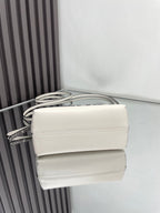 BY THE WAY MINI 18 IN WHITE LAMBSKIN GOLD HARDWARE