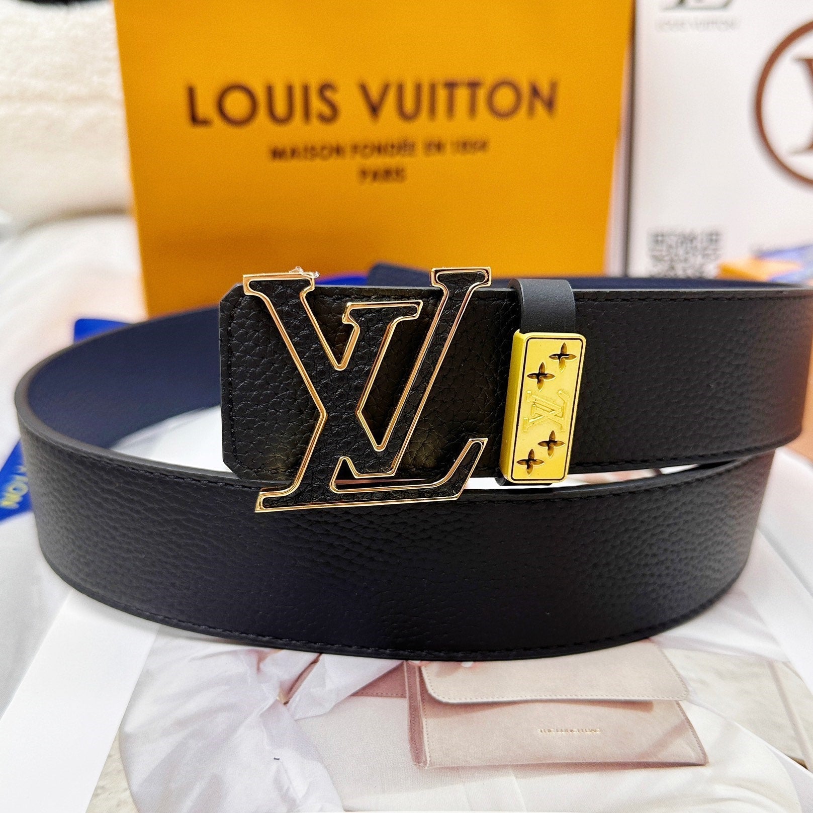 LV 4.0 Belt Star Buckle Grain Leather 200334