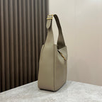 le 5a7 large 30cm grey calfskin