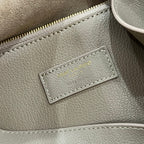 le 5a7 large 30cm grey calfskin
