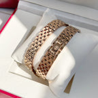 Panthere 22mm Pink Gold Double Chain 44cm