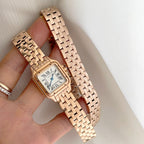 Panthere 22mm Pink Gold Double Chain 44cm