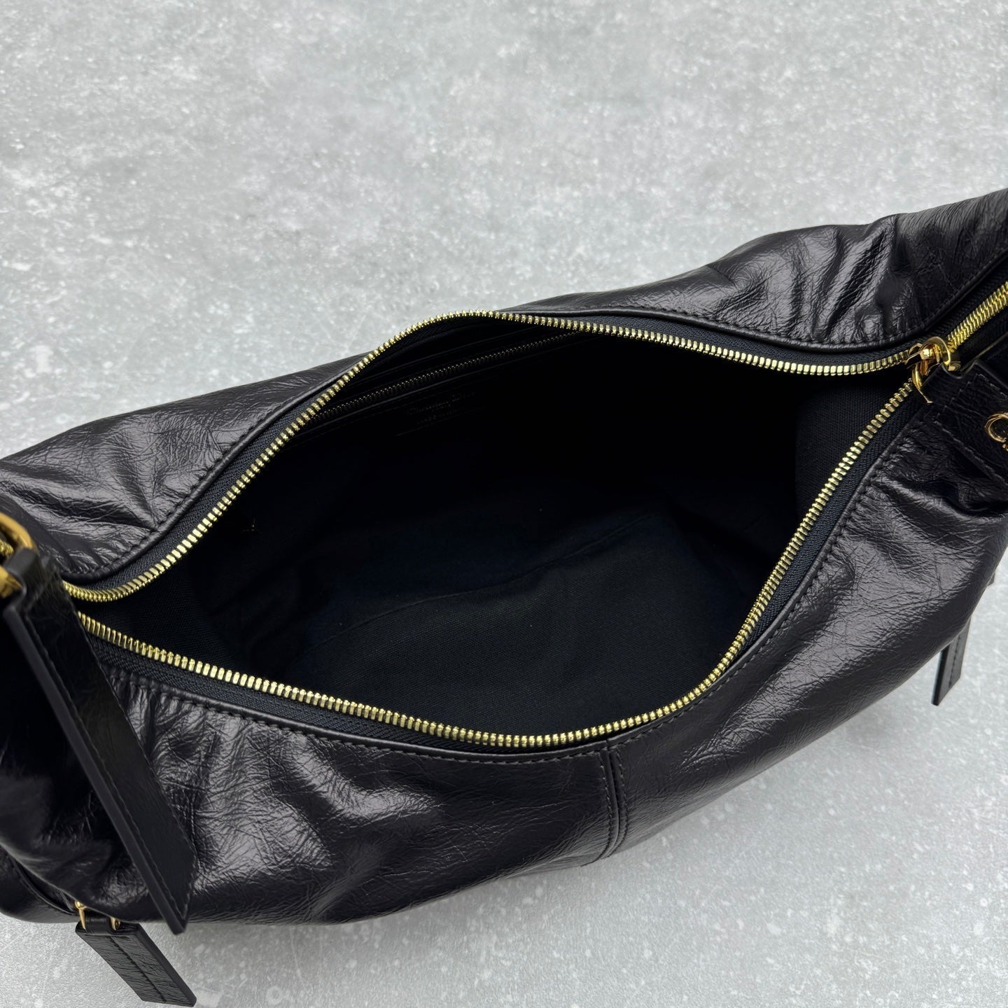 Dior 2025 Grand Tour Multipocket Bag 52cm Black Calfskin