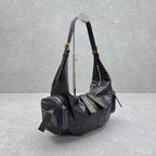 Dior 2025 Grand Tour Multipocket Bag 52cm Black Calfskin