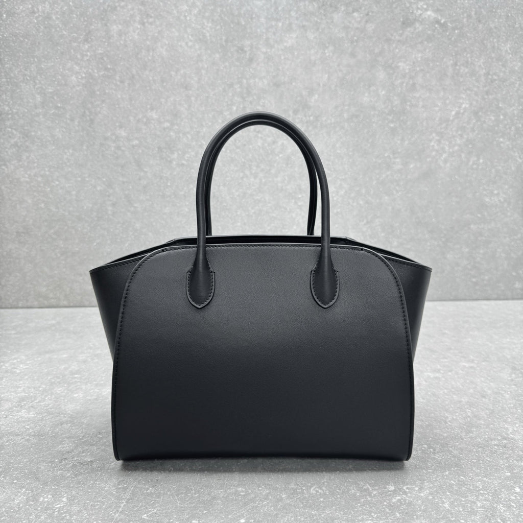 The Row 2025 Marlo Bag Black Leather
