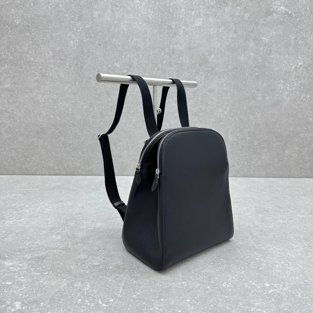 The Row 2025 Harper Backpack 26cm Black Leather